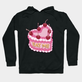 Pink Cake Eat Me Hoodie